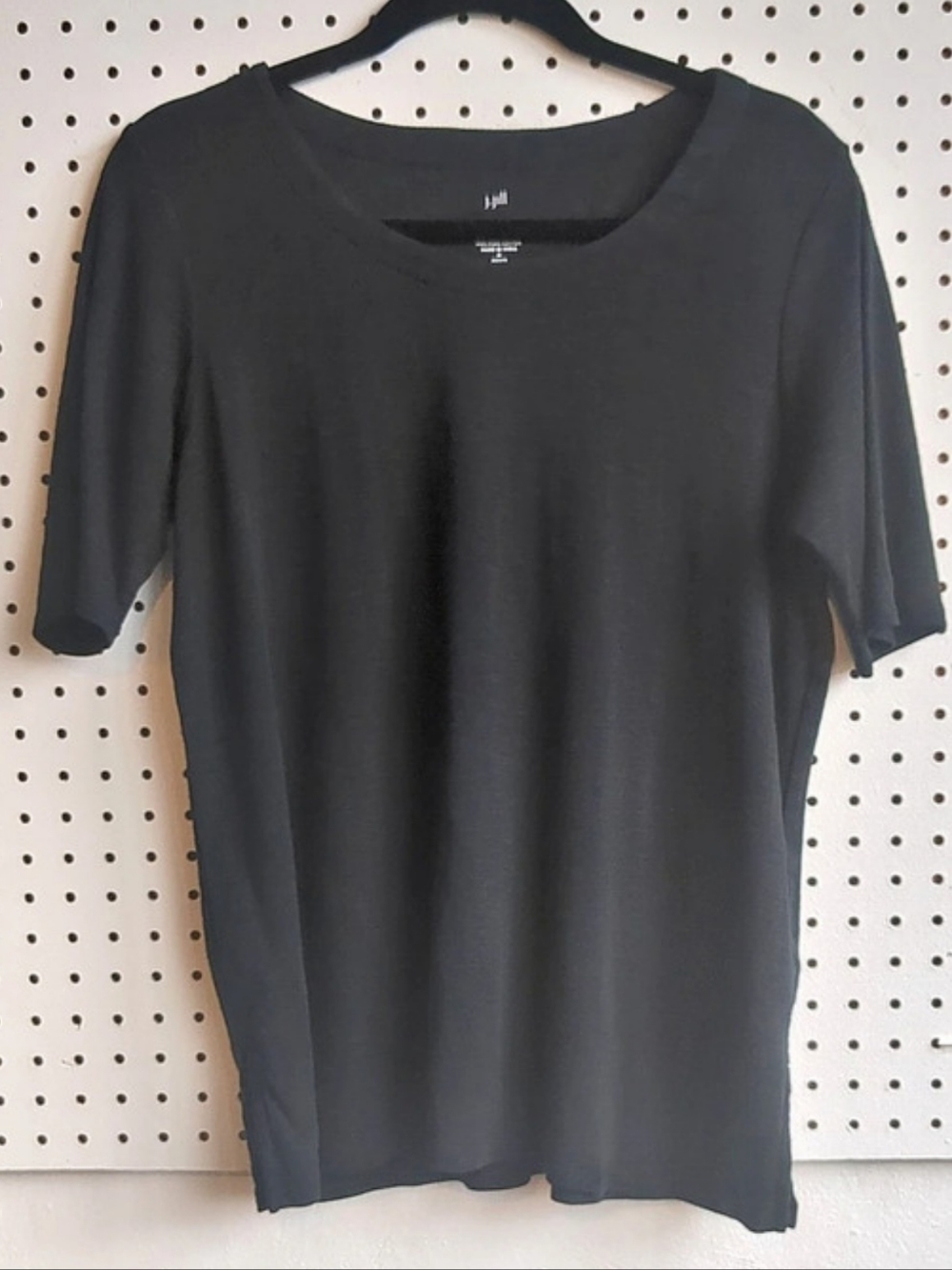 j.jill Women's Black Tee